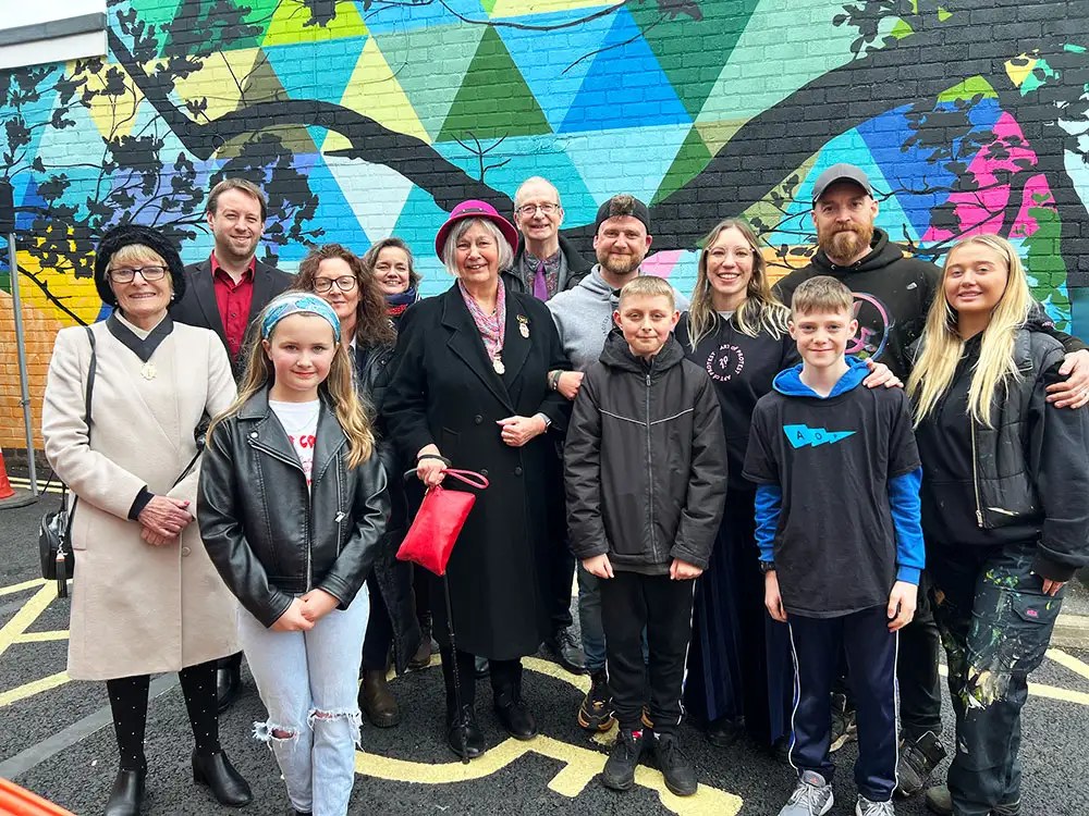 Watch: ‘I’m overwhelmed!’ York’s latest street art unveiled