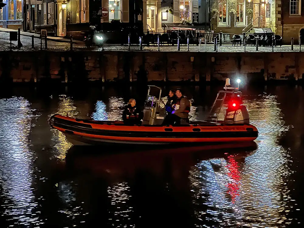 Emergency services in York river rescue
