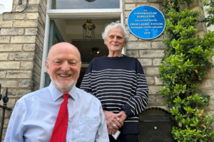 Blue plaque added to York home to commemorate national broadcaster