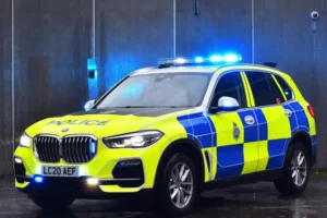 Armed officers seal off York event and arrest six people after police car rammed