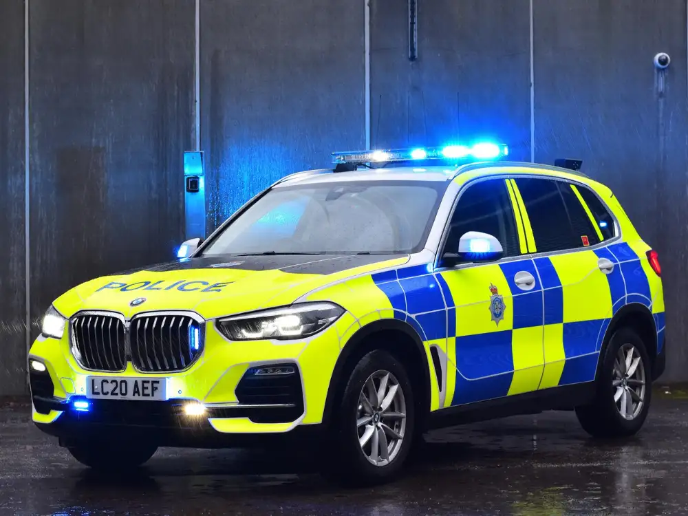 Armed officers seal off York event and arrest six people after police car rammed