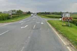 Two drivers seriously hurt in A19 crash
