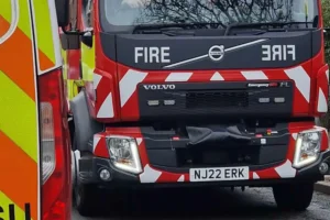 Large fire started deliberately in York village