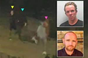Chilling video shows the last moments of a York father – as his murderer is sentenced to life