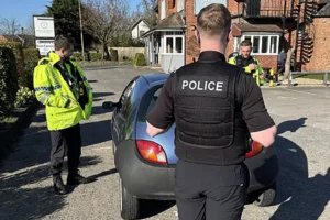 Vehicle seized in police clampdown on notorious North Yorkshire Road