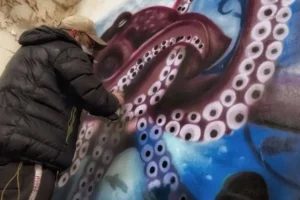 York artist hopes to transform city centre wall into vibrant mural