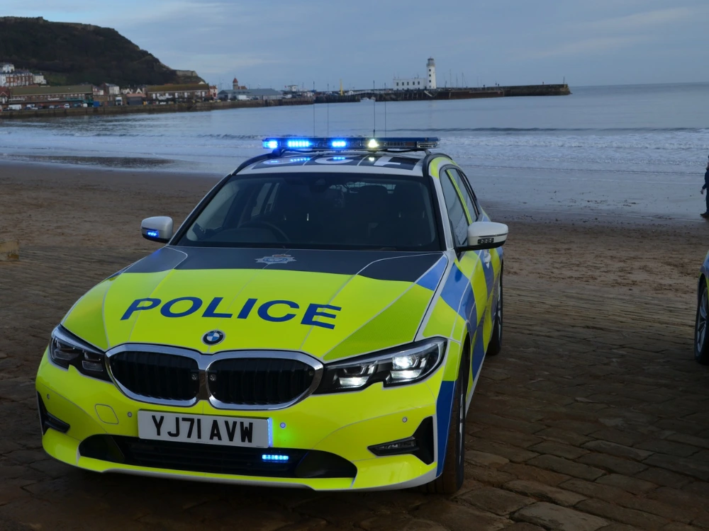 Man receiving emergency treatment after car plunges from pier in Scarborough