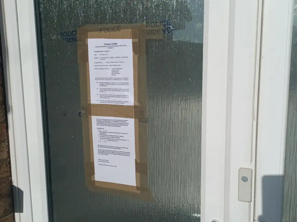 North Yorkshire house sealed off by police