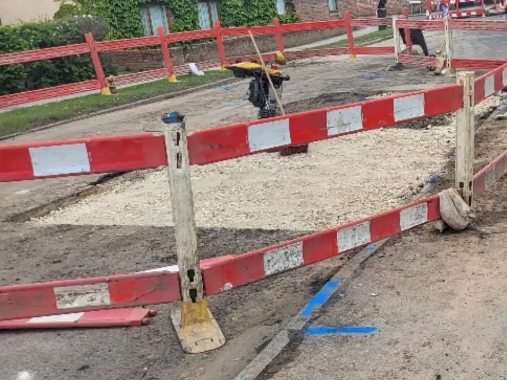 Another York road closed due to burst water main