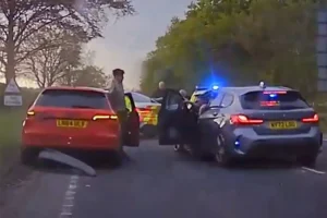 Watch: Car hits speeds of 120mph in ‘near catastrophic’ driving near York