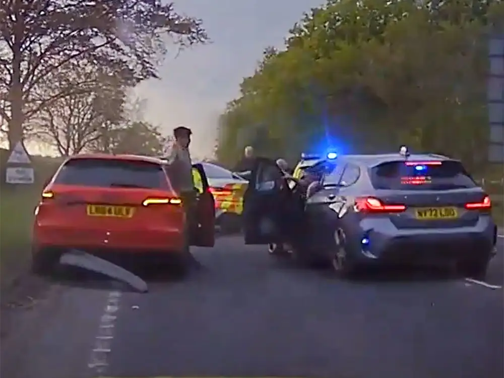Watch: Car hits speeds of 120mph in ‘near catastrophic’ driving near York