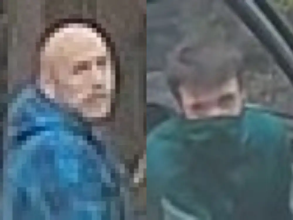 Police search for two men following theft in York
