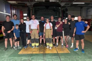 Firefighters complete epic North Yorkshire challenge in support of two charities