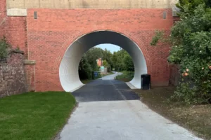 York cycle track underpass reopens