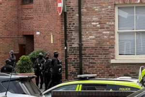 Man stabbed in York – Armed police search for suspect