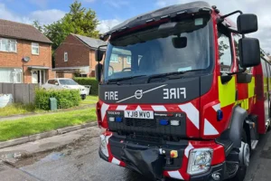 Firefighters tackle blaze at York home
