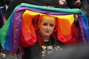 Video and pix: People’s rainbow takes over the city for York Pride 2025