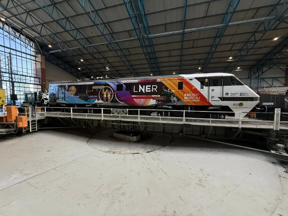 Pictures: LNER reveals new train livery to mark York museum’s major milestone