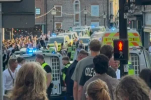 Large-scale police incident in York city centre