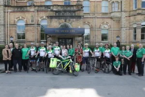 Fundraising bike ride raises more than £3K for charity