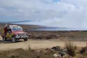 Fire crews continue to tackle Langdale Moor blaze into fifth day