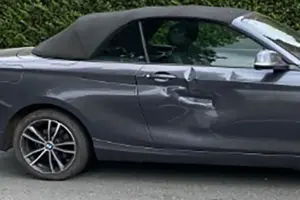 Hit and run in York village leaves BMW damaged