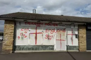 Police treating racist graffiti at York takeaway as a hate crime