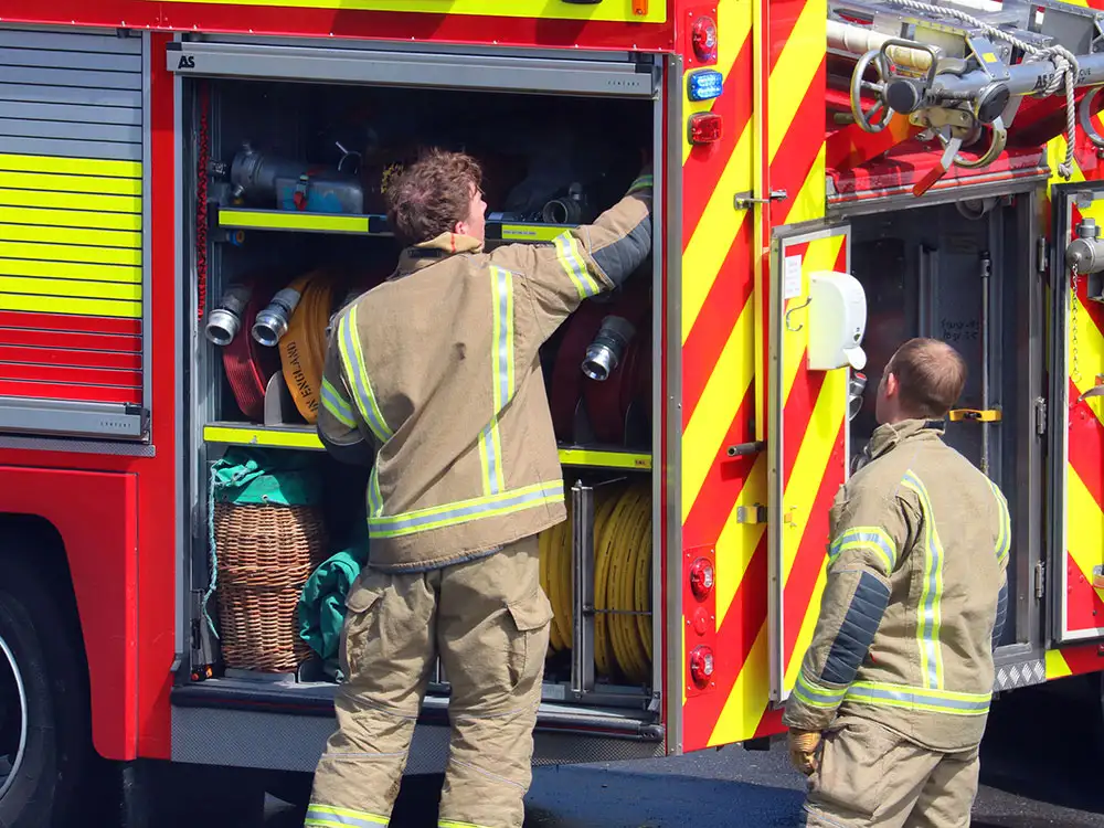 Driver trapped in vehicle after collision near Selby