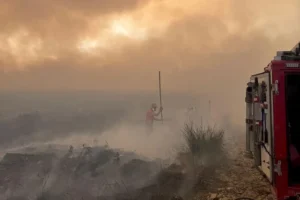 Firefighters remain at Langdale Moor fire a week on - cause still unknown