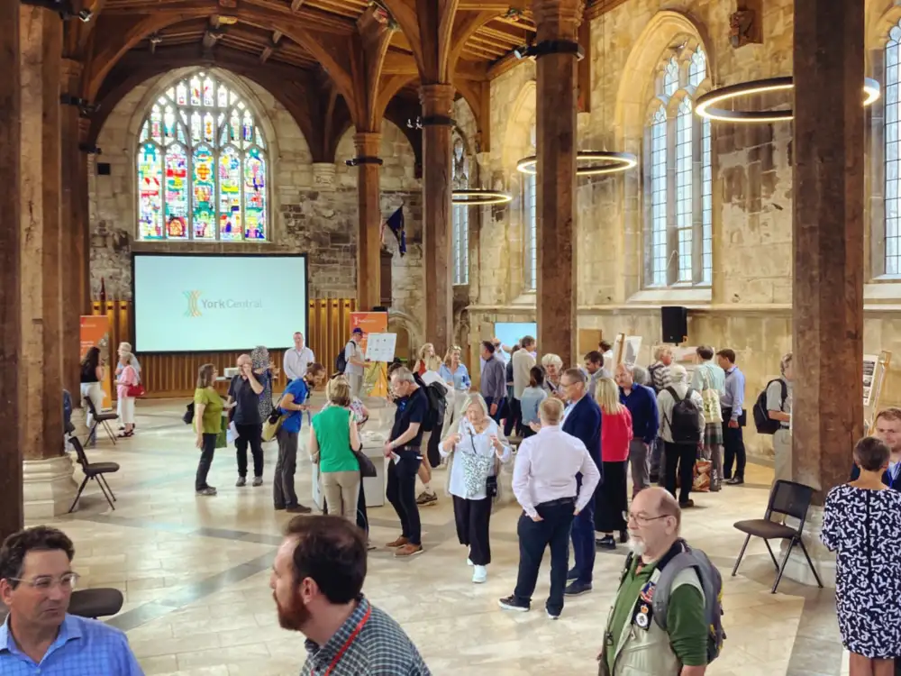 Nearly 200 people learn more about York Central at latest event