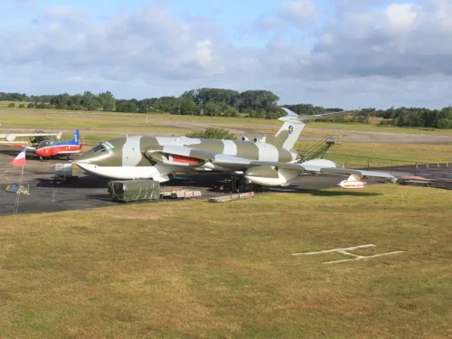 Local business repaints iconic Cold War aircraft at Yorkshire Air Museum
