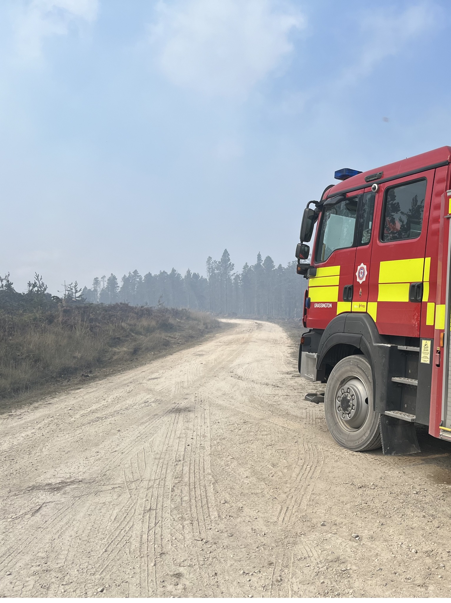 Langdale Moor Fire Update – Changes to speed restrictions on local roads