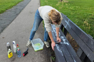 ‘Depressing and upsetting’: Racist graffiti daubed in York park
