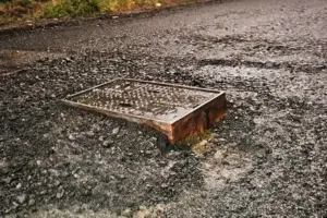Warning to drivers after tyres shredded on North Yorkshire road