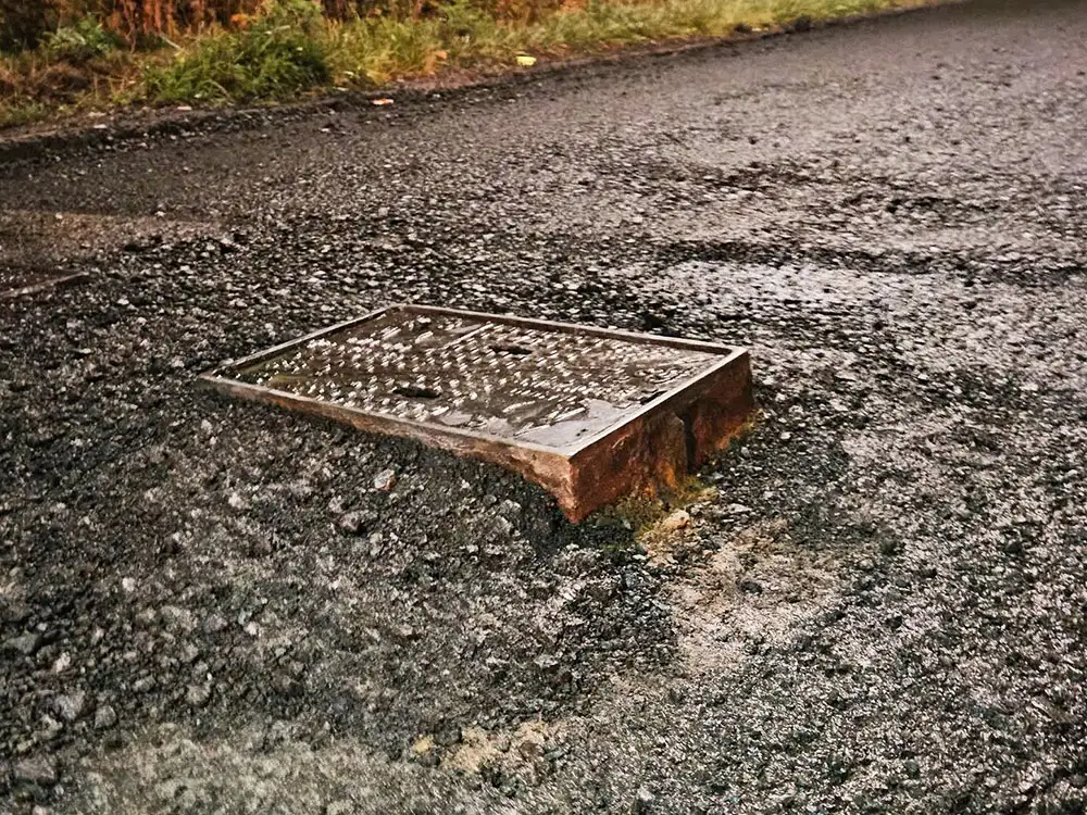 Warning to drivers after tyres shredded on North Yorkshire road