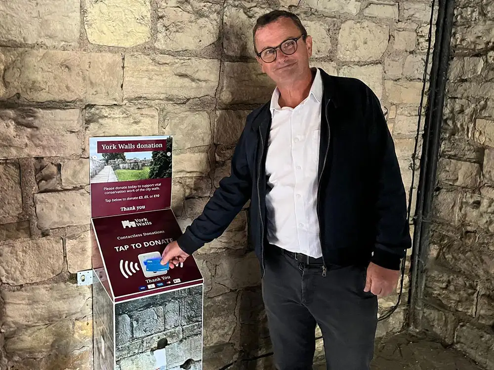 Donation points added to York City Walls to help with £600K upkeep