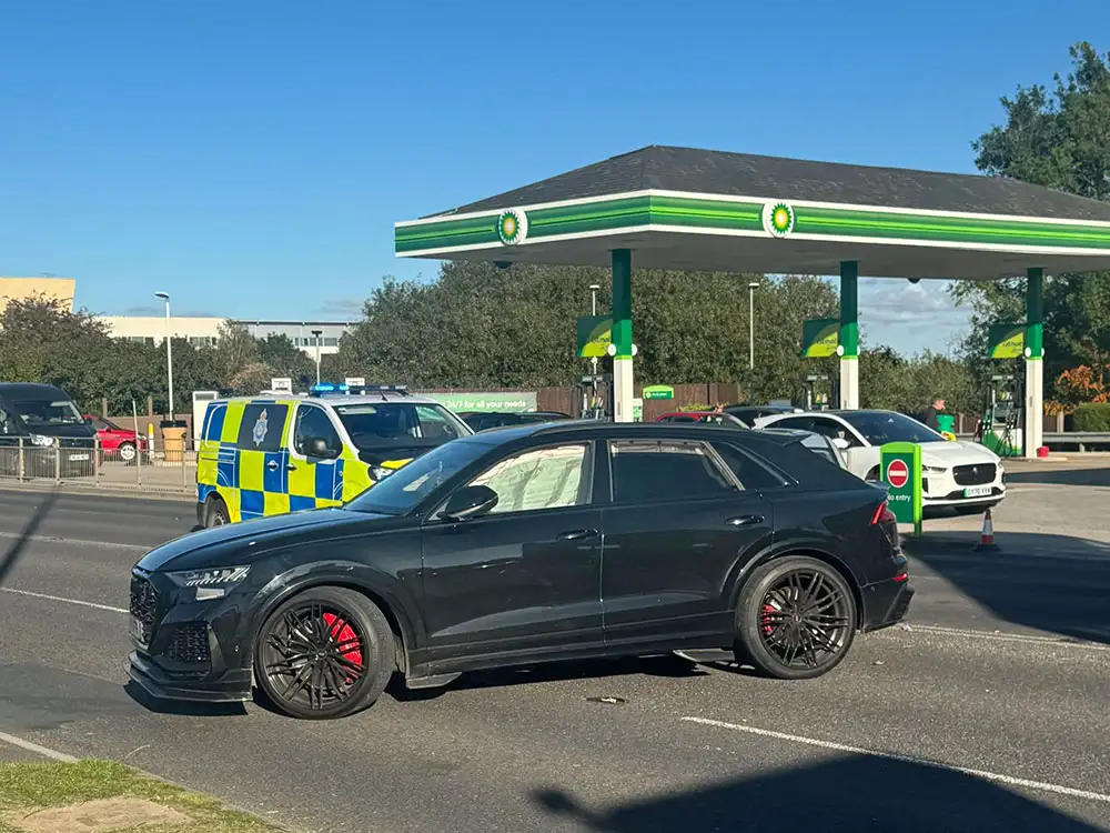 Updated: Crash near York petrol station cleared