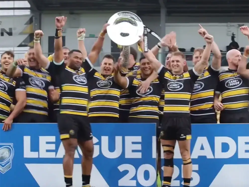 ‘So proud!’ York Knights win League Leaders’ Shield for first time in the modern era