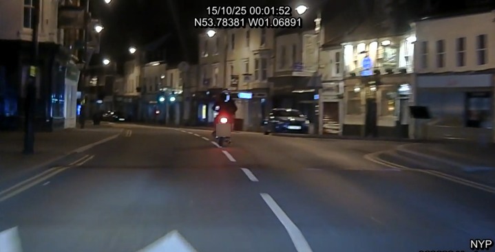 Teenage moped rider arrested on suspicion of drugs offences in Selby