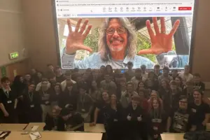 Rock legend teaches York music students in special college  event