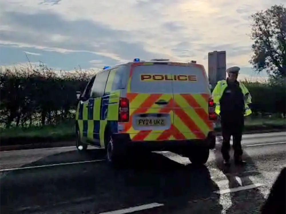 Woman breaks her leg in crash on A19 near York