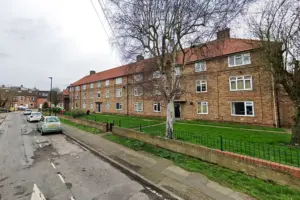 York flats filled with smoke after fire