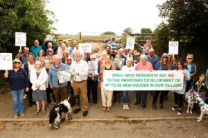 Residents fear housing plan would turn their village into a ‘town with no services’