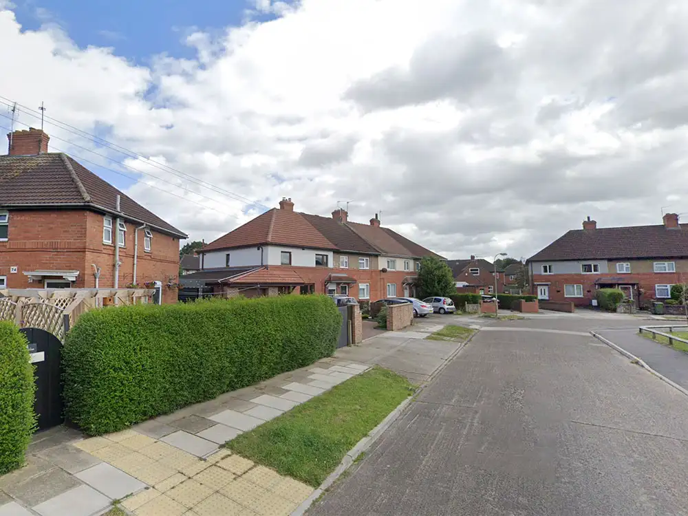 ‘Dangerous structure’ in York garden secured after fears it would blow away
