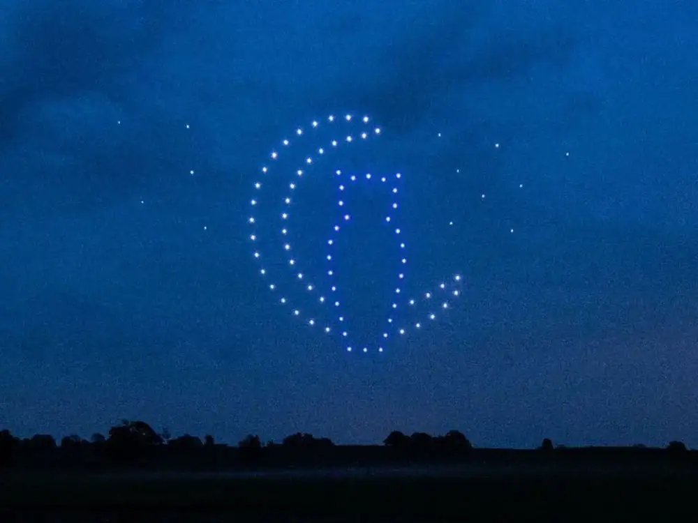 Spectacular North Yorkshire drone show rescheduled to tonight due to weather