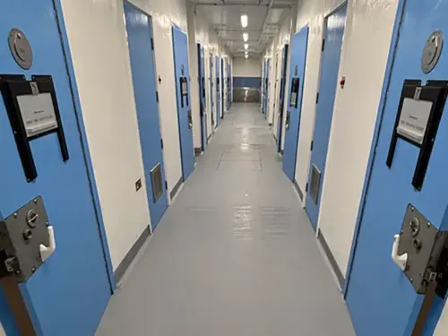 Three arrested after burglary on the A64