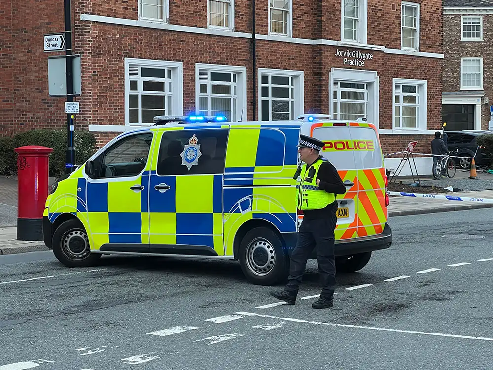 Man in his 70s stabbed outside York hotel