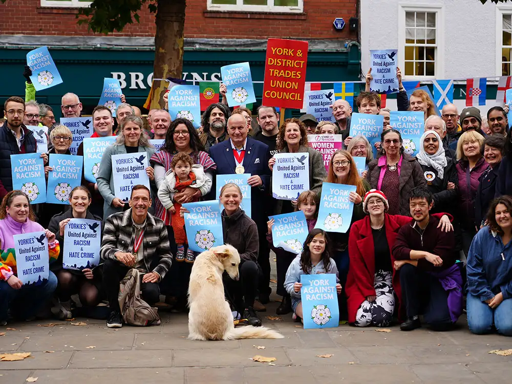 Pictures: City takes a stand against hate at first We Are York gathering