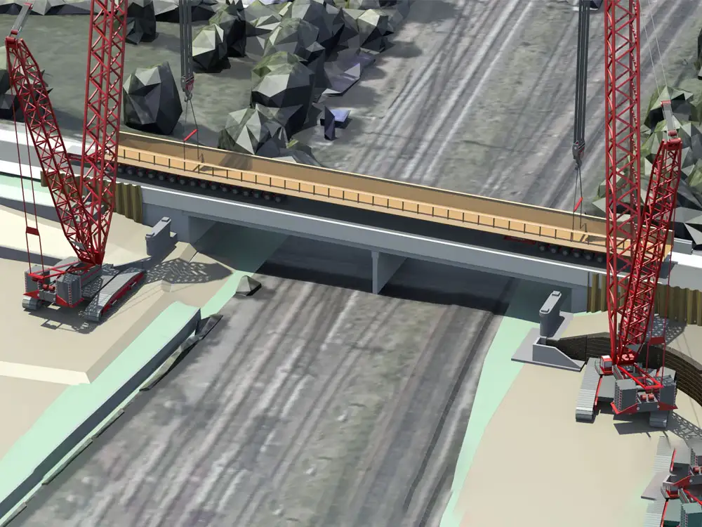 Main York route to close later today as new bridge is put in place