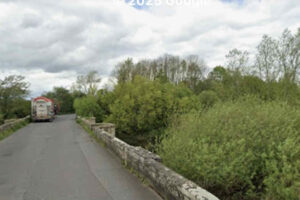 Man rescued from the River Nidd after the bank gave way